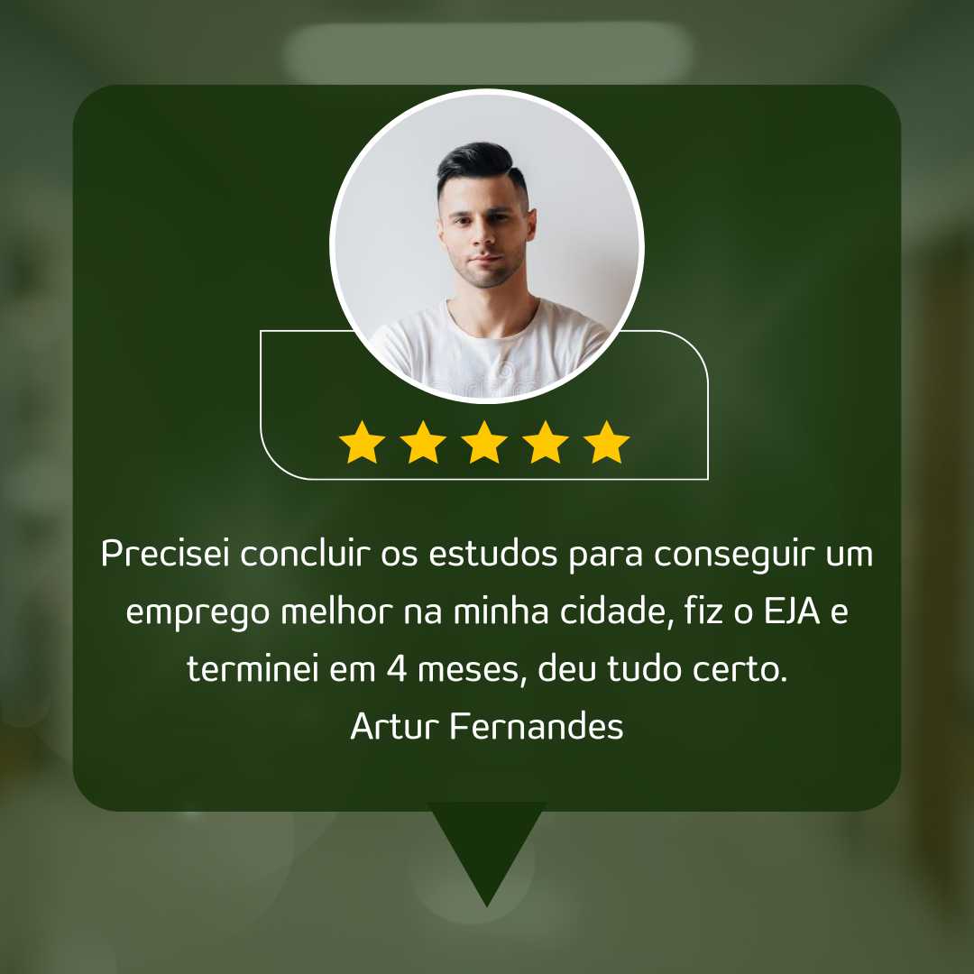 Depoimento de aluno EDUNE
